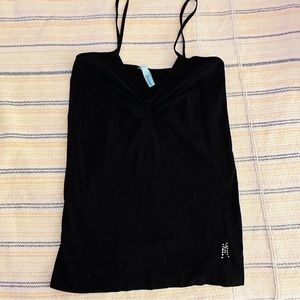 Marciano Black Ruched Bust Camisole